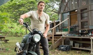 A photo of Chris Pratt from 'Jurassic World.'