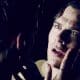 A photo of Ian Somerhalder and Chris Wood kissing locking lips in gay Vampire Diaries kiss.