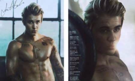 Justin Bieber oils up and strips down for Cosmo.