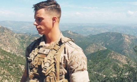 The internet is obsessed with this marine.