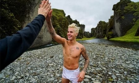 Justin Bieber’s New Tummy Tattoo Serves a Purpose
