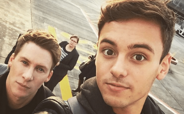 Tom Daley proposed to Dustin Lance Black