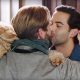 This is a photo of a gay couple from the Nordstrom holiday ad.