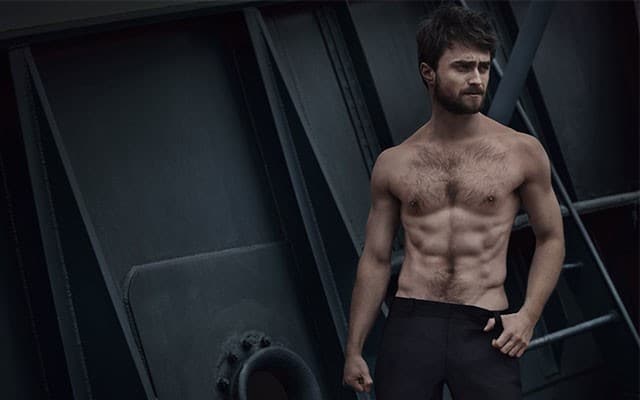 This is a photo of Daniel Radcliffe for ‘Vanity Fair Italia’.