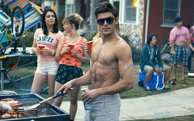 This is a screengrab of Zac Efron from the film ‘Neighbors.’