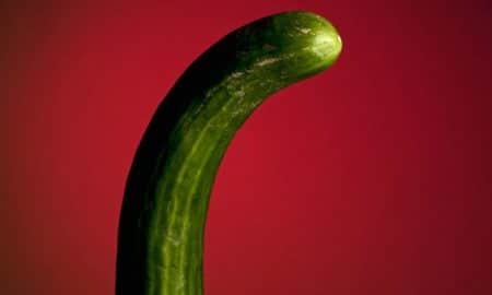 This is a photo of a cucumber.