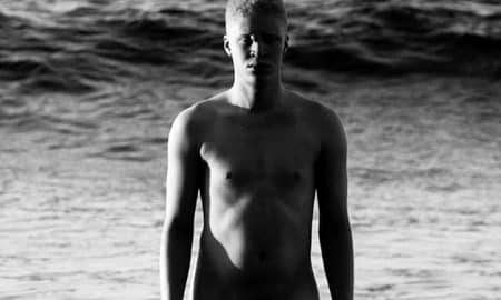 This is a photo of Shaun Ross in the 'Dust' music video.