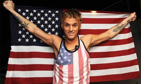 This is a photo of Aaron Carter from his 'GQ' interview.