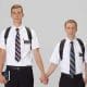 This is a photo of two Mormon men.