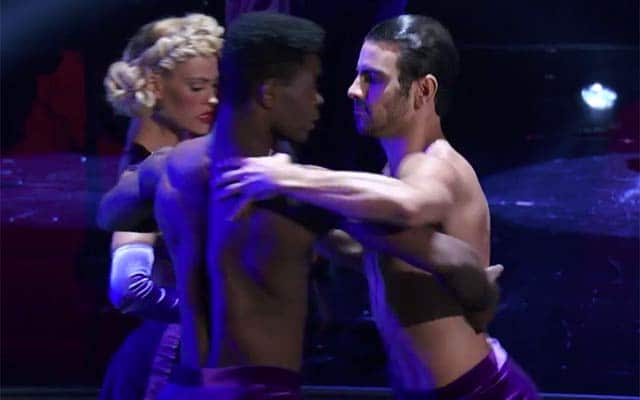 This is a photo of Nyle DiMarco on 'Dancing with the Stars'.