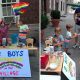 Adorable young boys sell lemonade to raise money for the Orlando Victims at New York Pride.