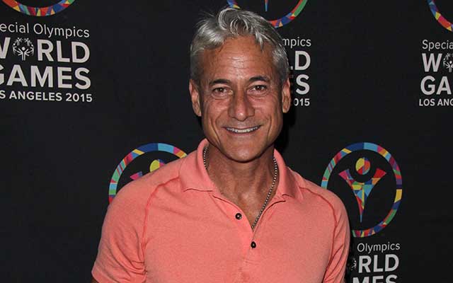 Greg Louganis at the Special Olympics Inaugural Dance Challenge.