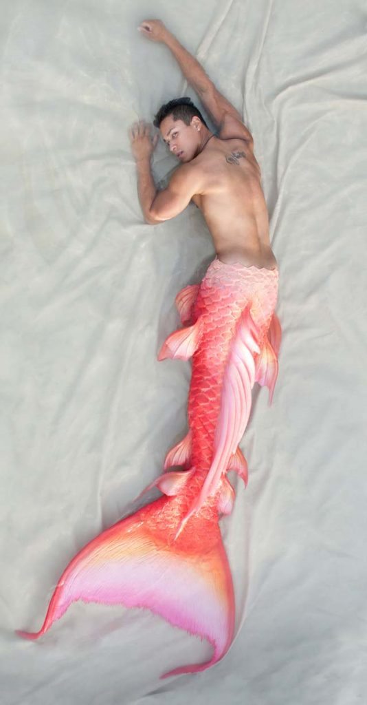 This is a photo of a merman. 
