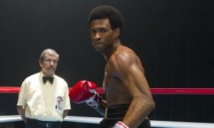 Usher boxing in the film 'Hands of Stone'