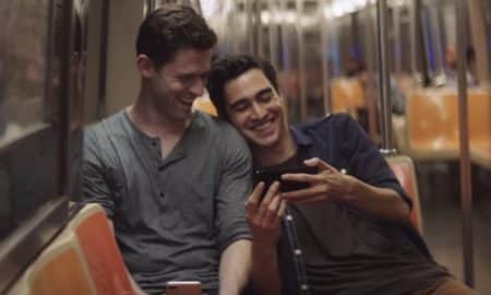 iPhone 7 commercial featuring gay couple
