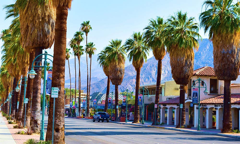 This is a photo of Palm Springs, California