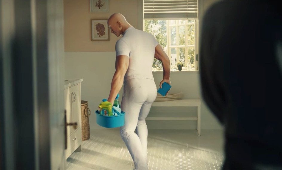 Mr. Clean Super Bowl commercial