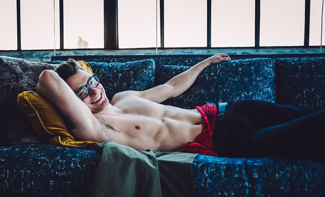 Spider-Man Shirtless