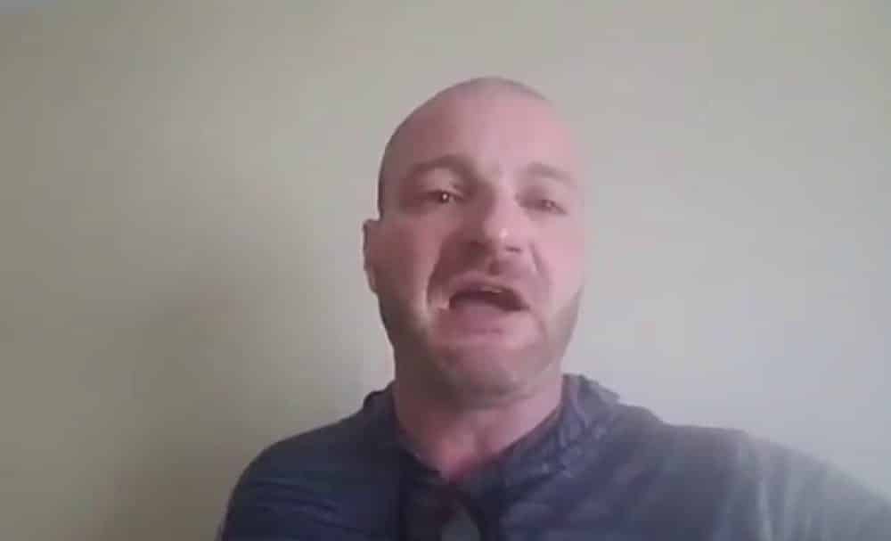 Cowardly Neo-Nazi Whimpers After Learning He’s Wanted for Arrest