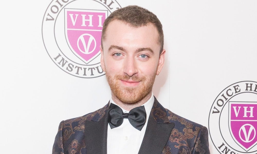 Sam Smith attends the Raise Your Voice concert