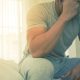 Man with muscle aches