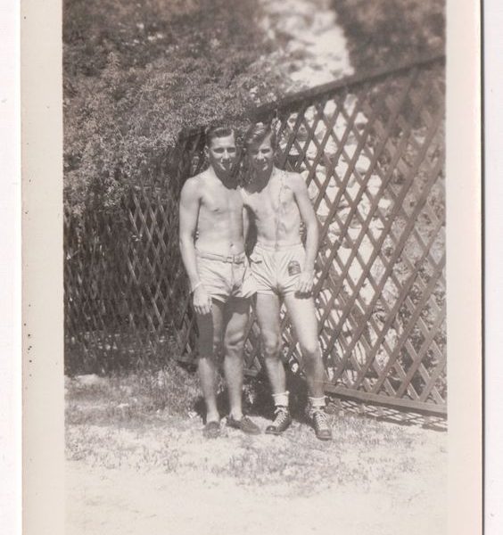Vintage gay couple