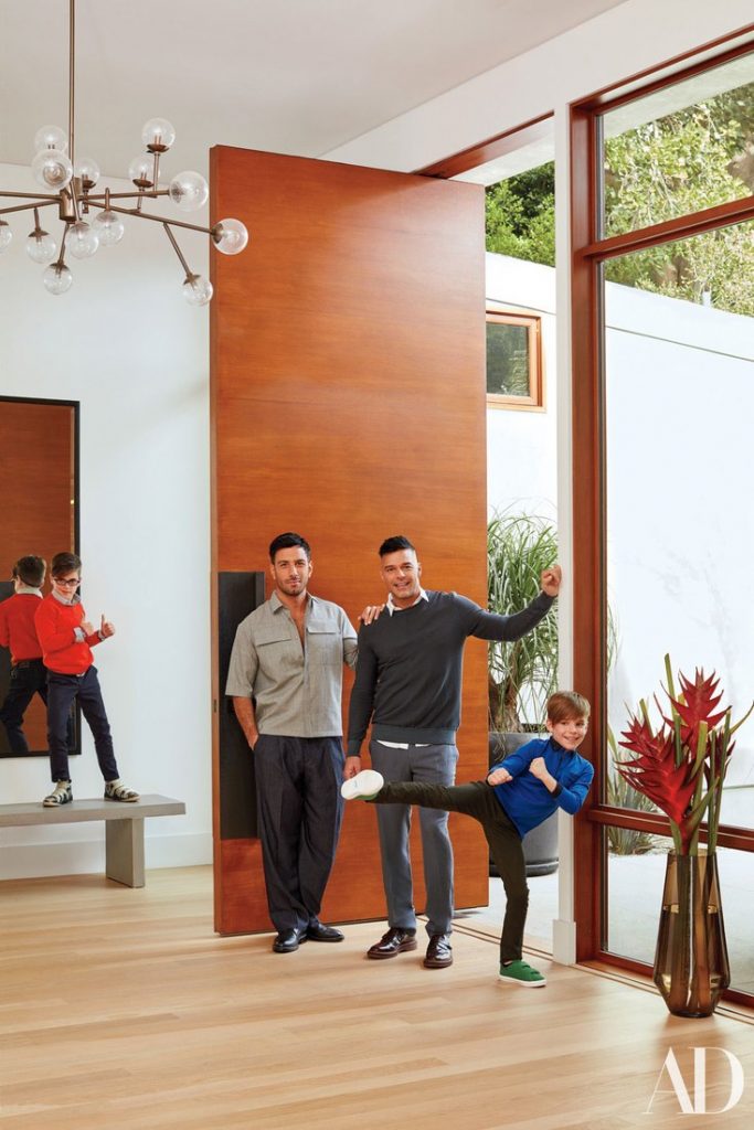 Ricky Martin and Family Show Off Their Beverly Hills Home