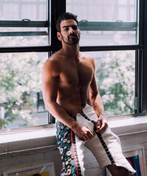 Nyle DiMarco on the cover of Gay Times cover