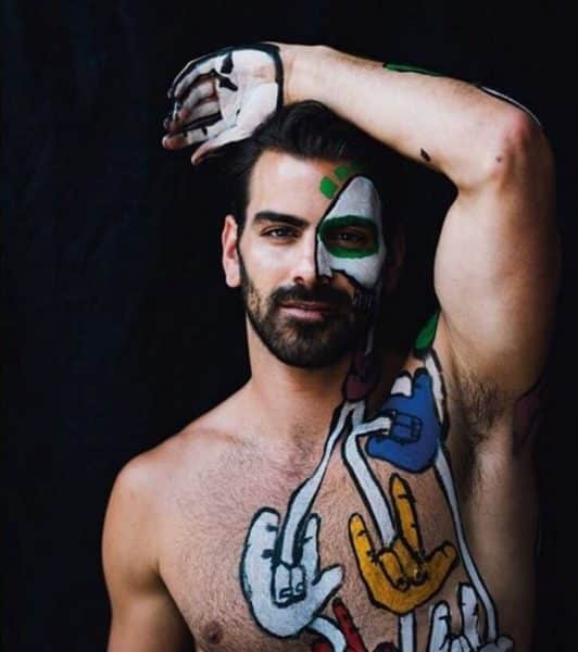 Nyle DiMarco on the cover of Gay Times cover
