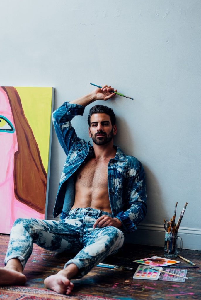 Nyle DiMarco on the cover of Gay Times cover