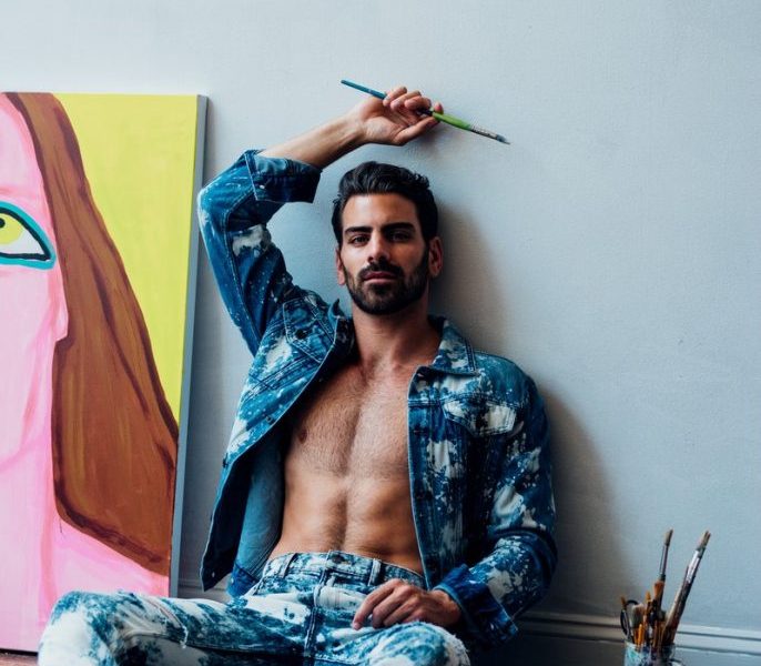 Nyle DiMarco on the cover of Gay Times cover