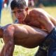 Oil wrestling is the hottest sport in Turkey. 