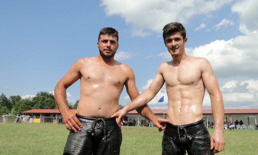 Oil wrestling is the hottest sport in Turkey. 