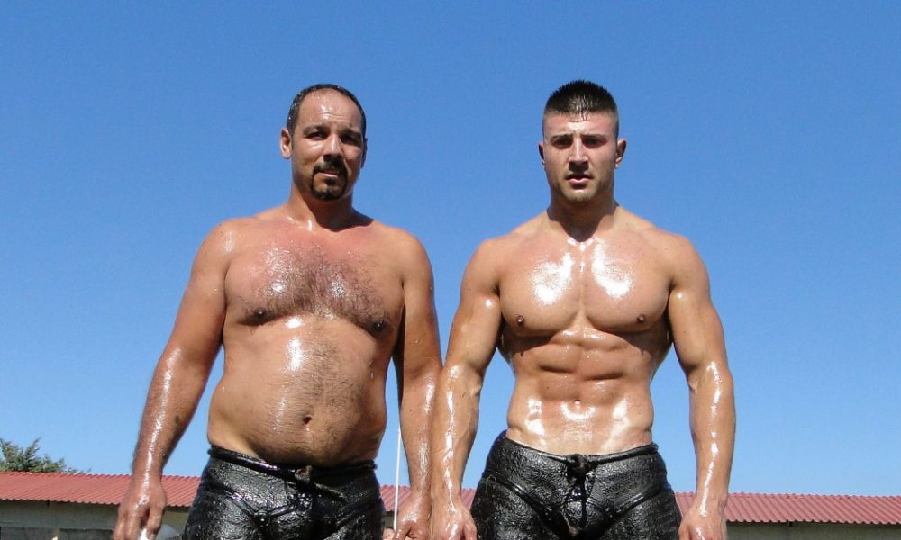 Oil wrestling is the hottest sport in Turkey. 