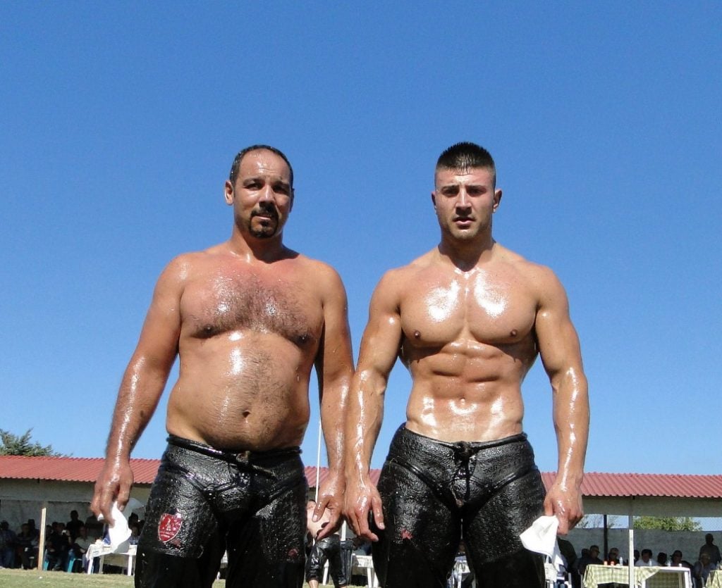 50 Slick Pics Of Greasy Guys Turkish Oil Wrestling