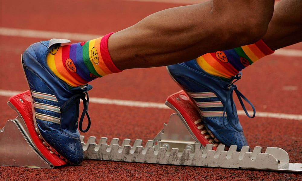 Track and field event at the Gay Games