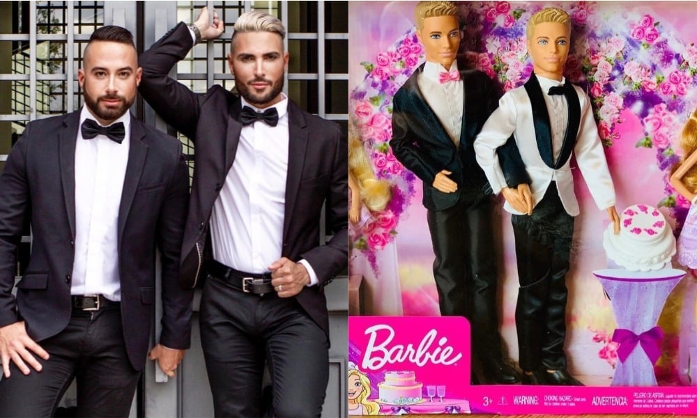 Gay store wedding barbie