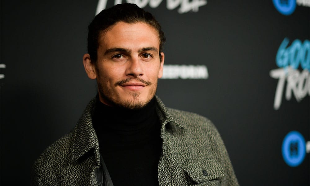 Tommy Martinez attends the premiere of Freeform's 'Good Trouble'