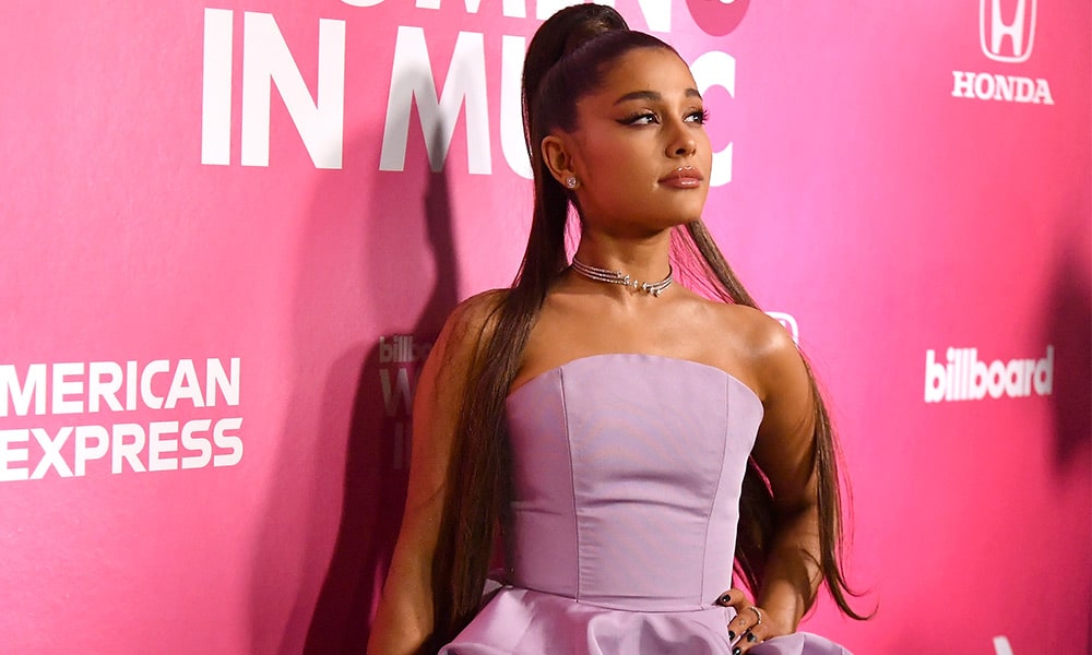 Ariana Grande attends Billboard Women In Music