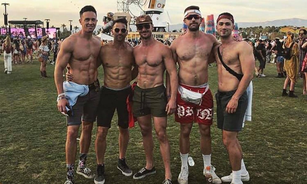Coachella Gays in Aaron Schock Photo Say He Owes Them an Apology