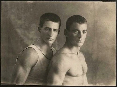 vintage black and white pictures of gay men