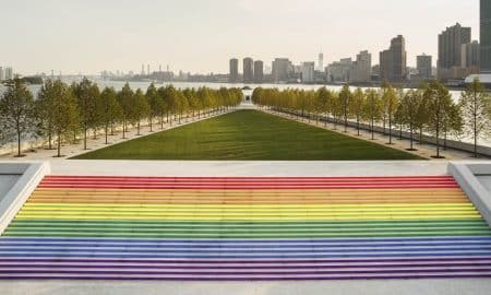 Four Freedoms Park Rainbow Steps