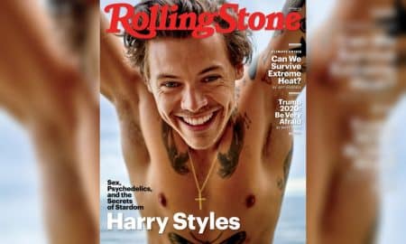 Harry Styles Bares All in Shirtless 'Rolling Stone' Cover