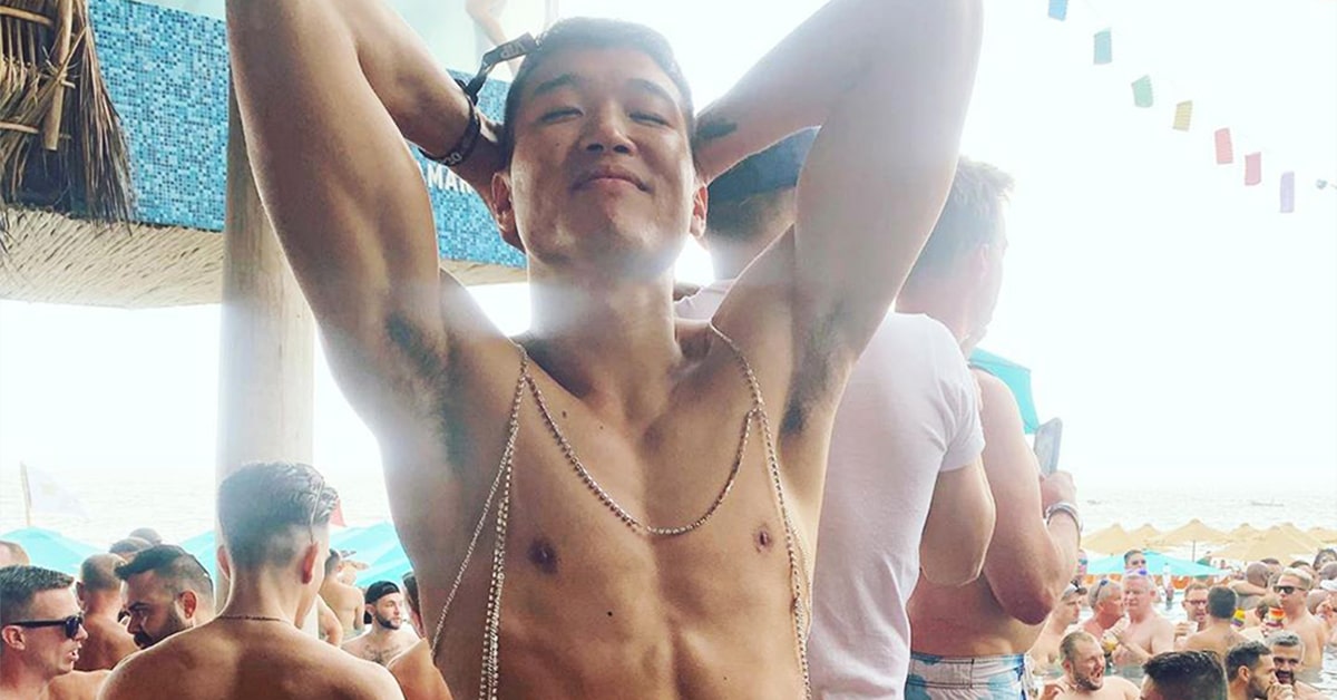 Joel Kim Booster says Grindr is out and Instagram is in. 