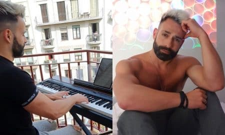 Gay Pianist Performed 'My Heart Will Go On' for His Quarantined Neighbors