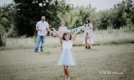 Parents Celebrate Their Trans Daughter with Gender Reveal Photoshoot