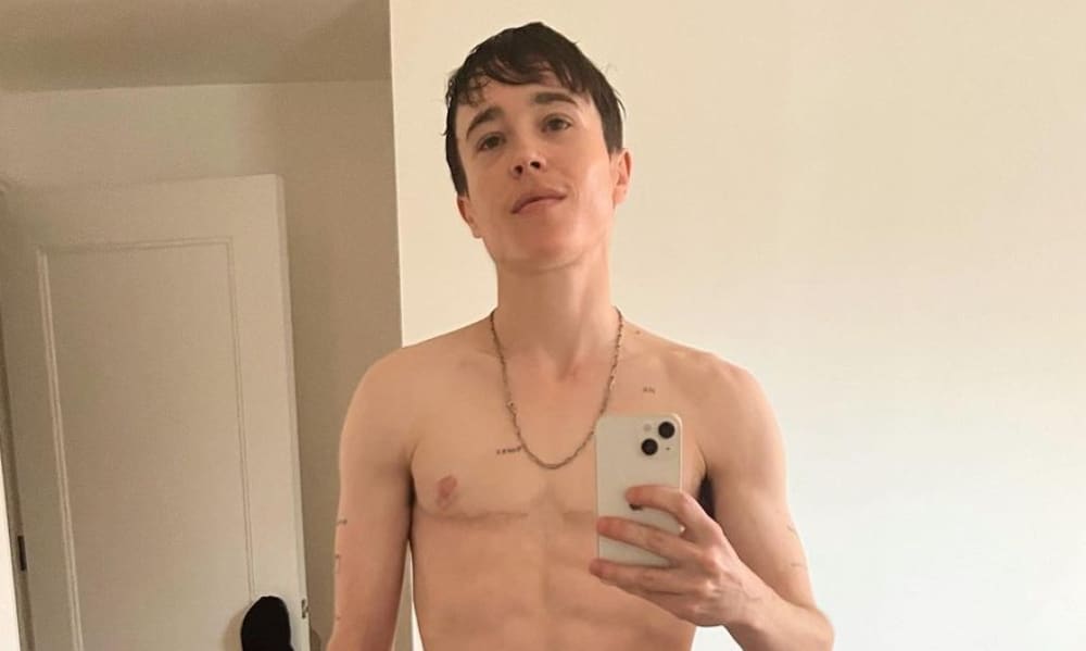 Elliot Page's Latest Selfie Sparks Wave of Love from Fans