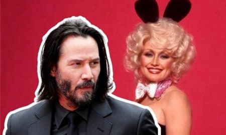 Keanu Reeves Once Wore Dolly Parton's Playboy Bunny Suit