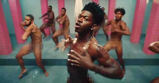 Lil Nas X Industry Baby nude prison dancing