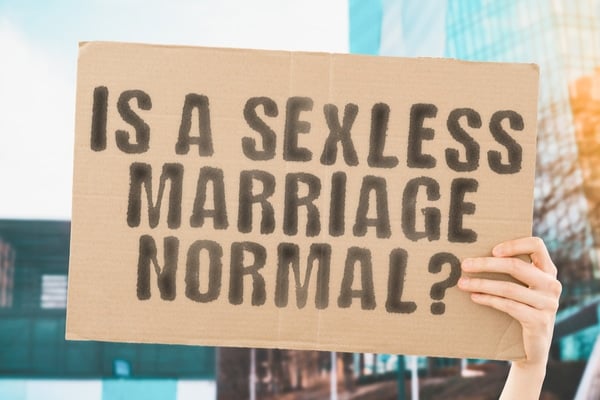 sexless marriage sign